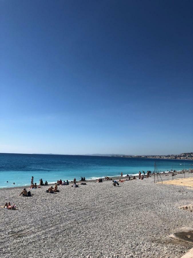 Апартаменты Appt A 150M De La Mer Ницца Экстерьер фото